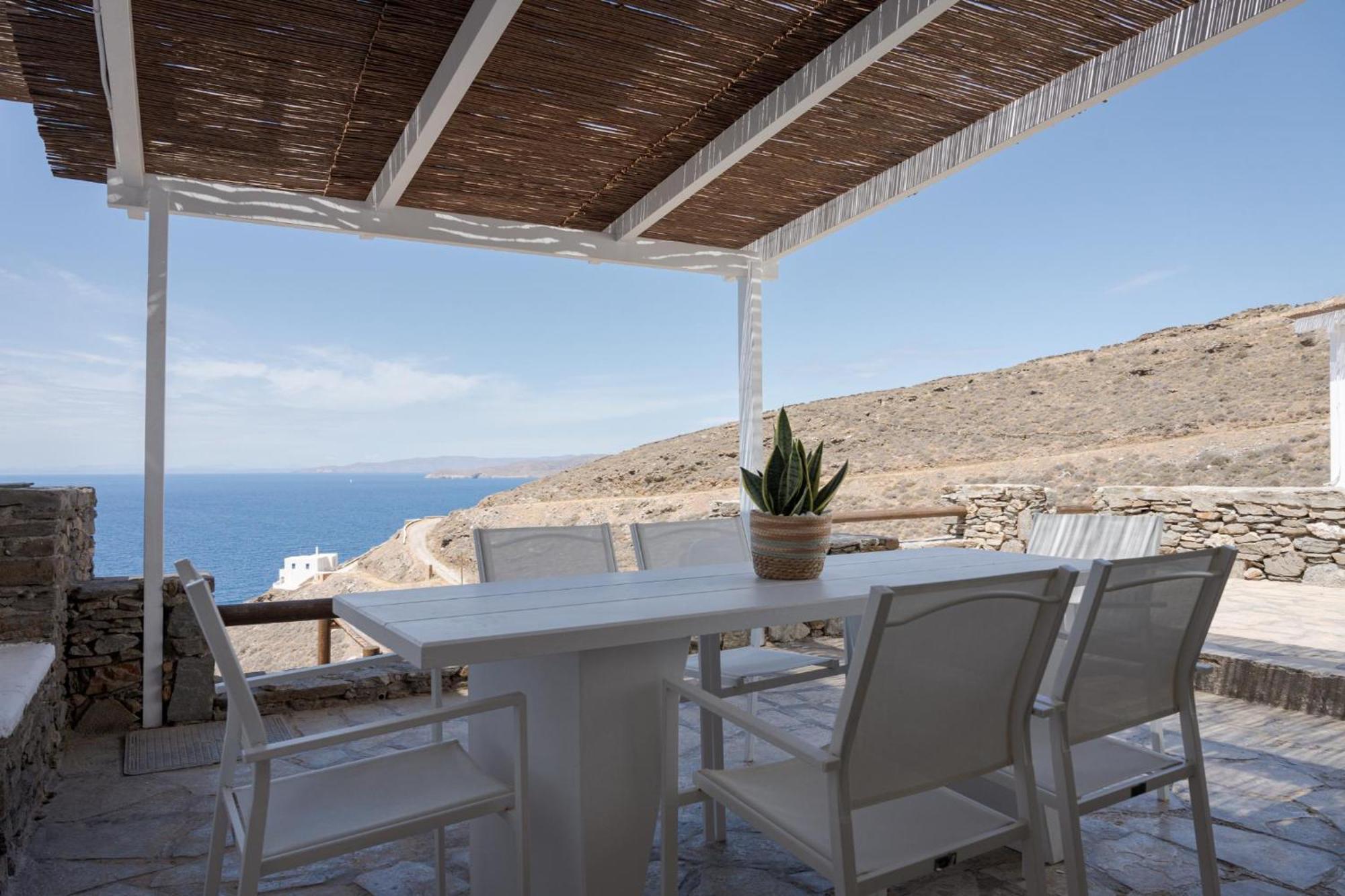 Kastella Sunset Villa Three Kithnos Exterior foto